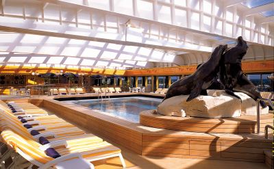 Holland America Rotterdam lido pool