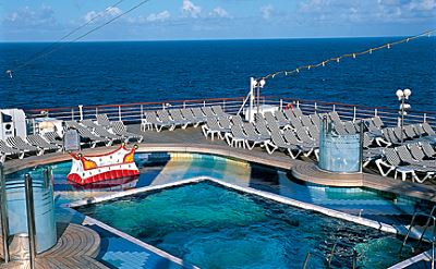 Holland America Zuiderdam pool deck