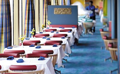 Holland America Zuiderdam dining room